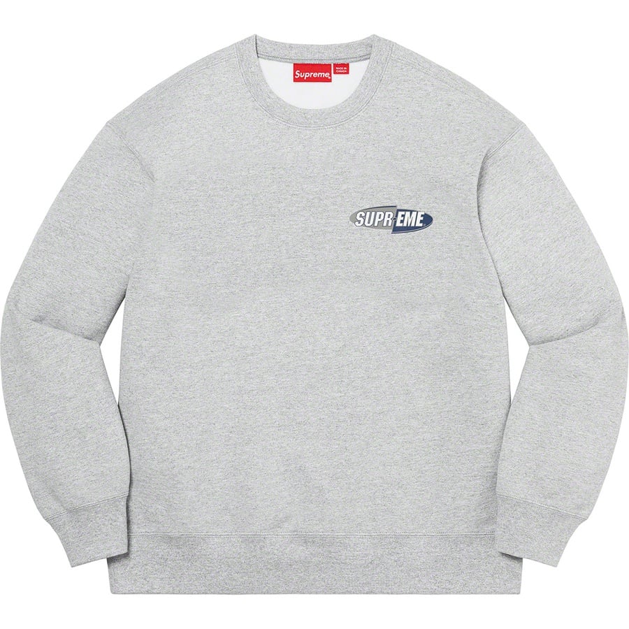 Details on 212 Crewneck Heather Grey from fall winter
                                                    2022 (Price is $148)