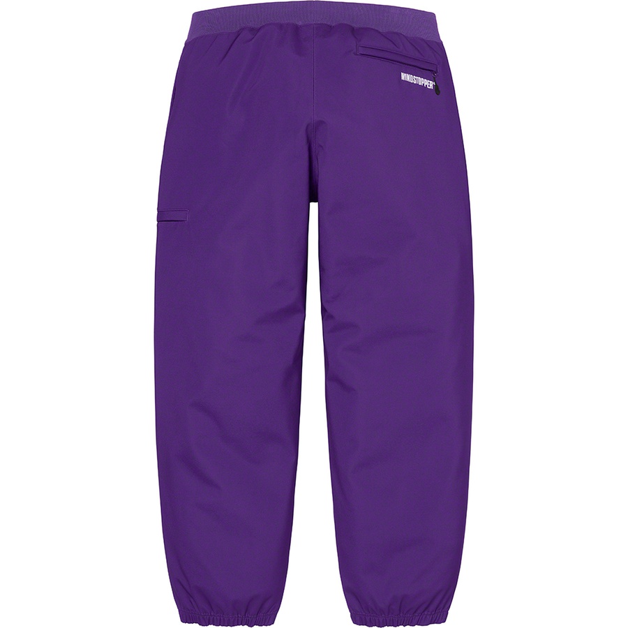 Details on WINDSTOPPER Sweatpant Dark Purple from fall winter
                                                    2022 (Price is $188)