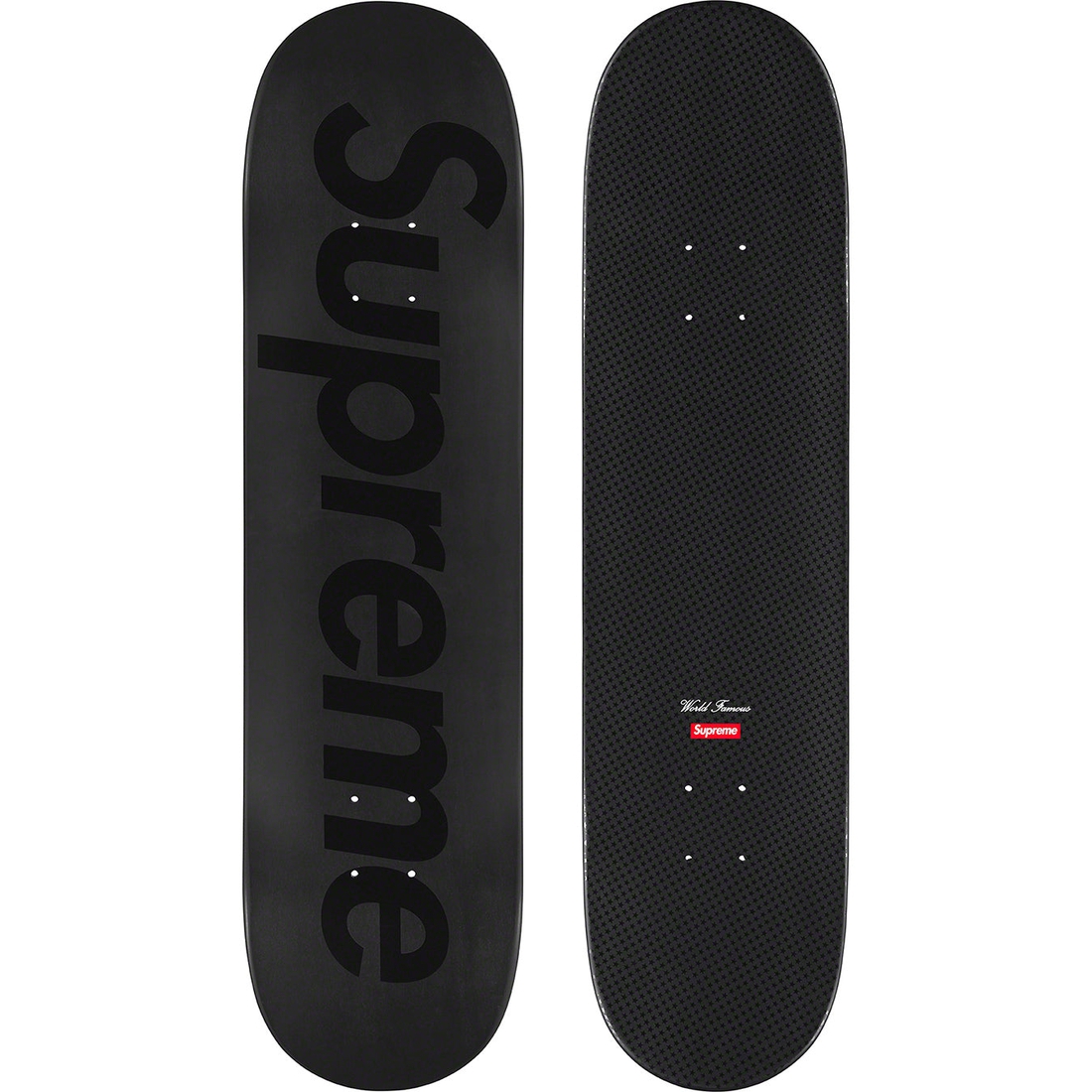 Details on Tonal Box Logo Skateboard Black - 8" x 31.875" from spring summer
                                                    2023 (Price is $58)