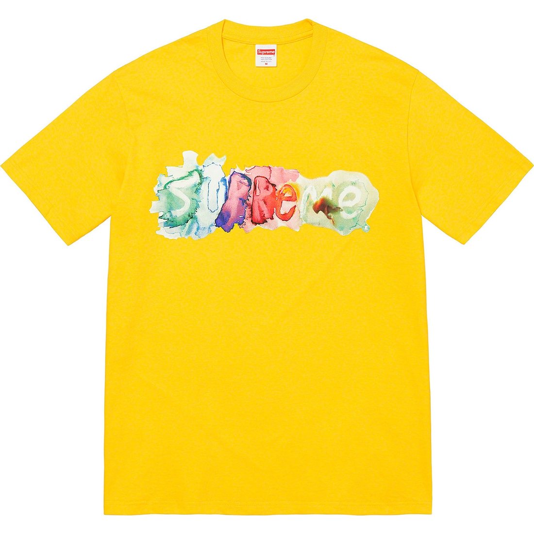 Details on Watercolor Tee Yellow from spring summer
                                                    2023 (Price is $40)