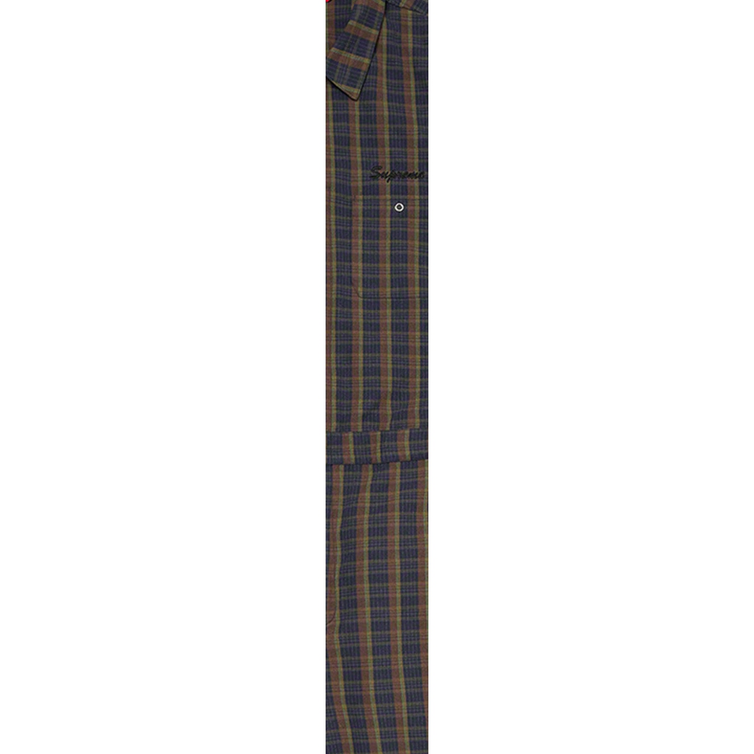 Details on S S Coverall Navy Plaid from spring summer
                                                    2023 (Price is $198)