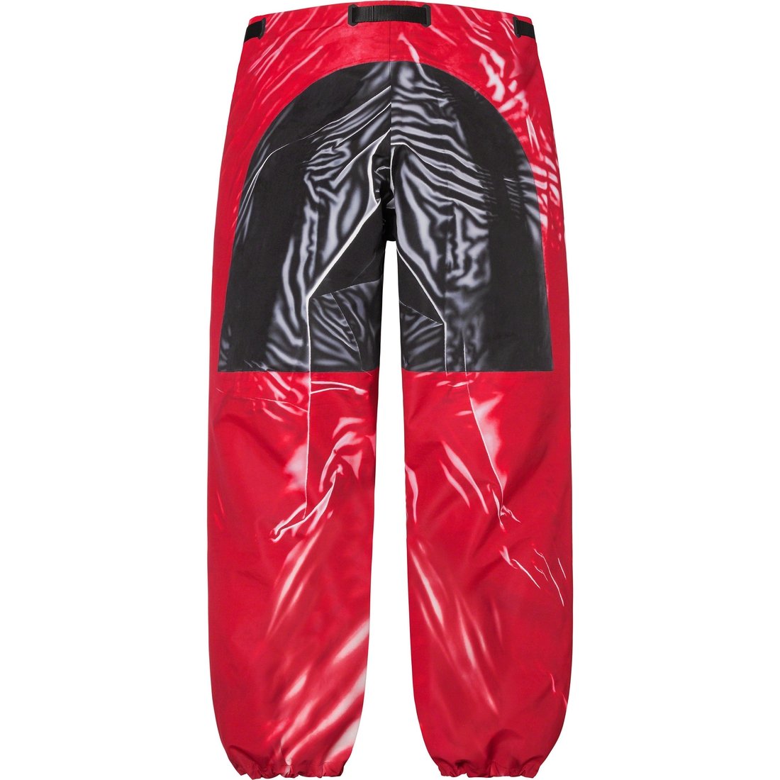 Details on Supreme The North Face Trompe L’oeil Printed Mountain Pant Red from spring summer
                                                    2023 (Price is $298)