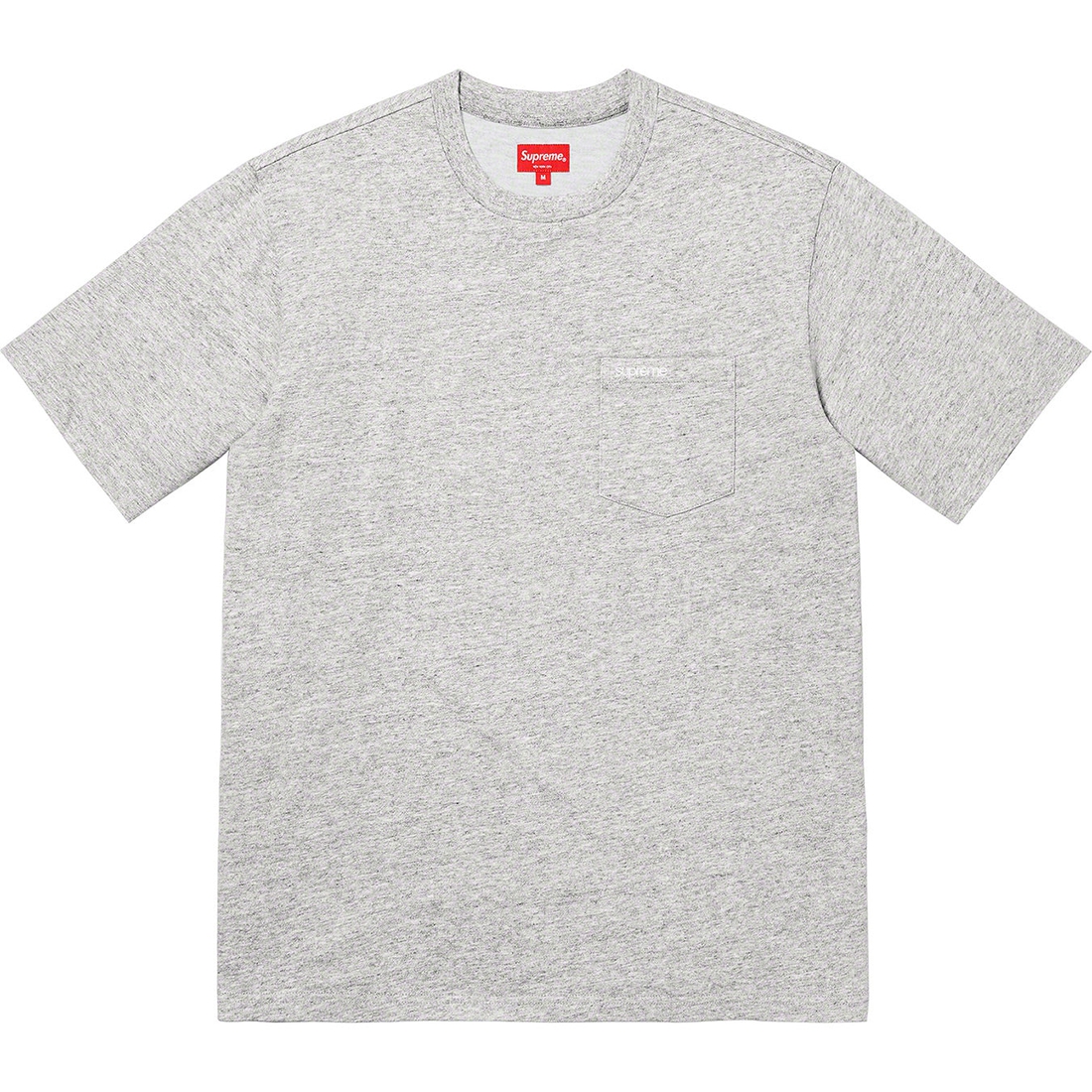 Details on S S Pocket Tee Heather Grey from spring summer
                                                    2023 (Price is $60)