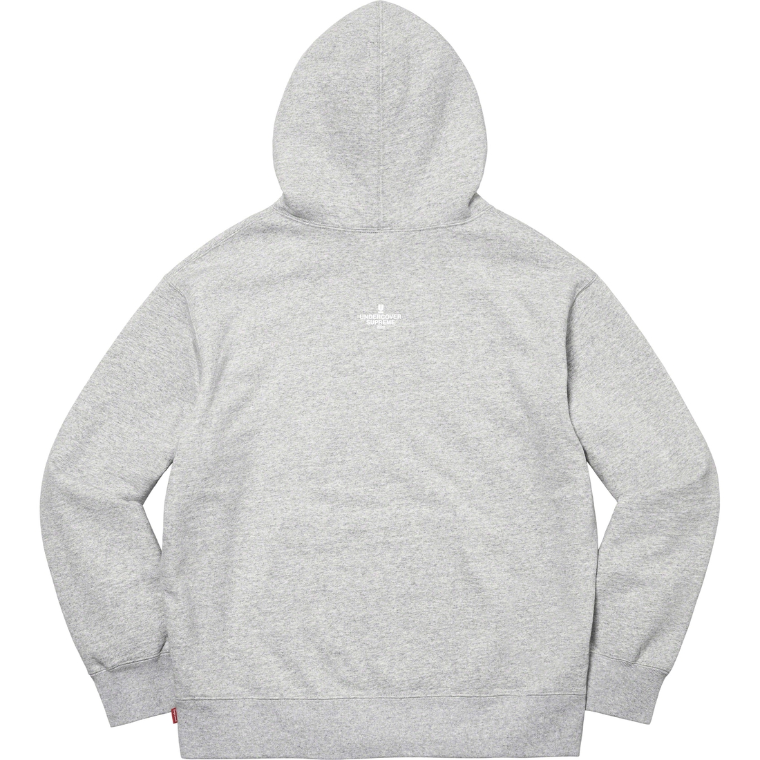 Details on Supreme UNDERCOVER Anti You Hooded Sweatshirt Heather Grey from spring summer
                                                    2023 (Price is $178)