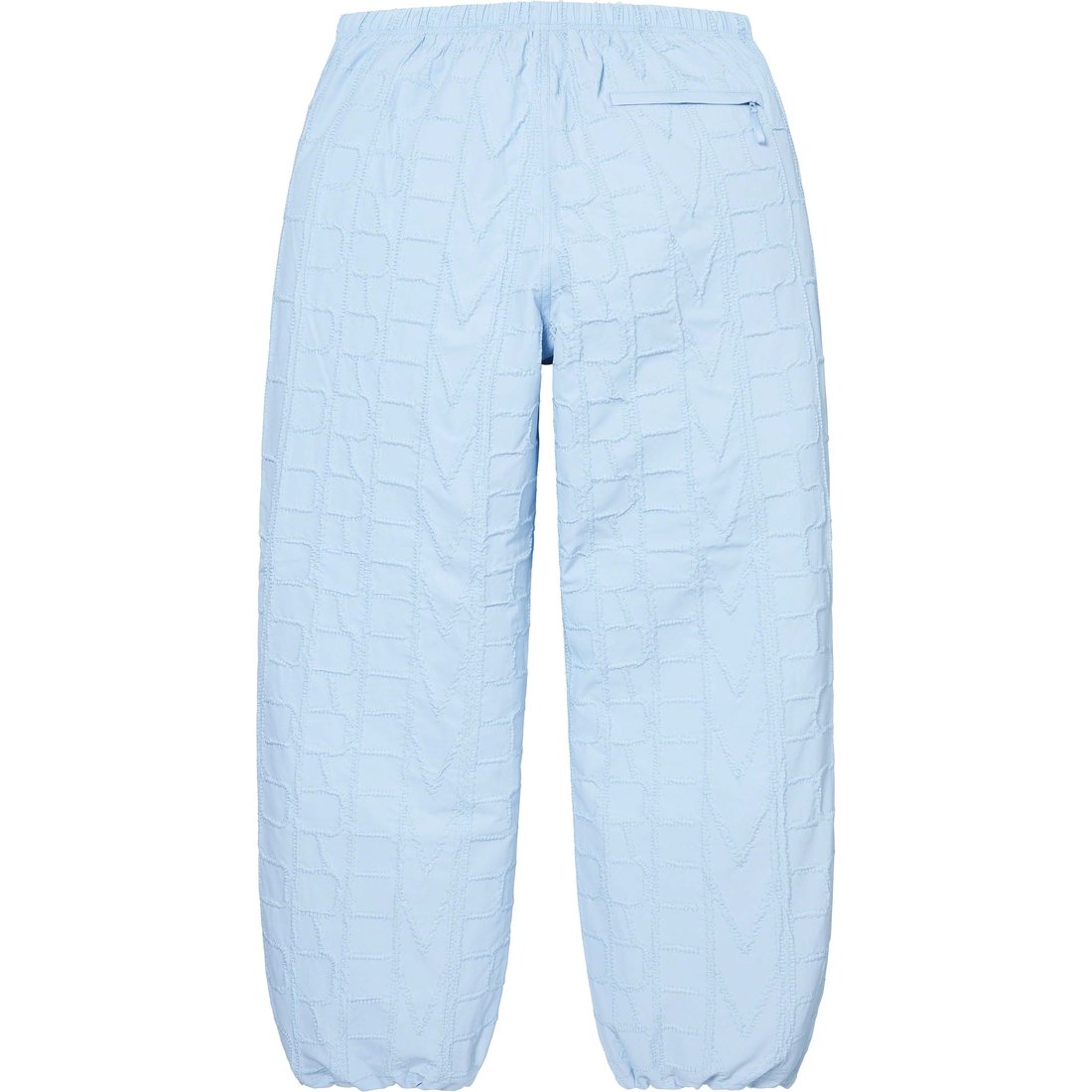 Details on Repeat Stitch Track Pant Light Blue from spring summer
                                                    2023 (Price is $148)