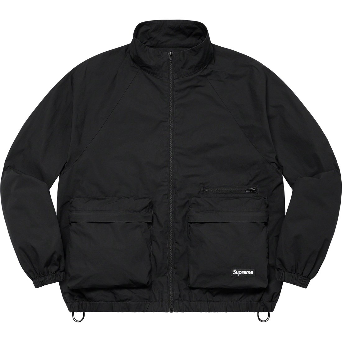 Details on Raglan Utility Jacket Black from spring summer
                                                    2023 (Price is $188)