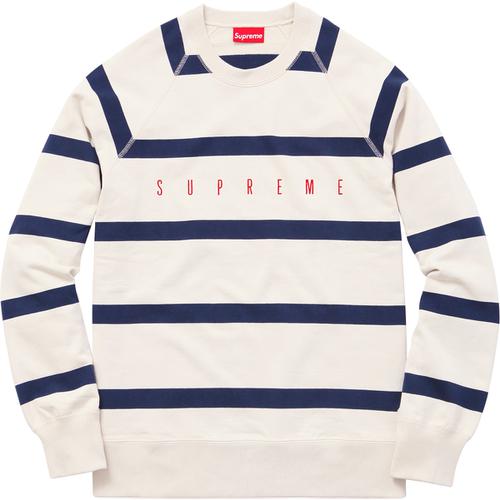 Details on Striped Raglan Crewneck None from fall winter
                                                    2015