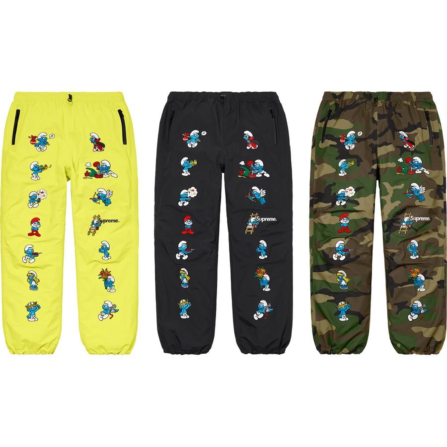 Details on Supreme Smurfs™ GORE-TEX Pant from fall winter
                                            2020 (Price is $248)
