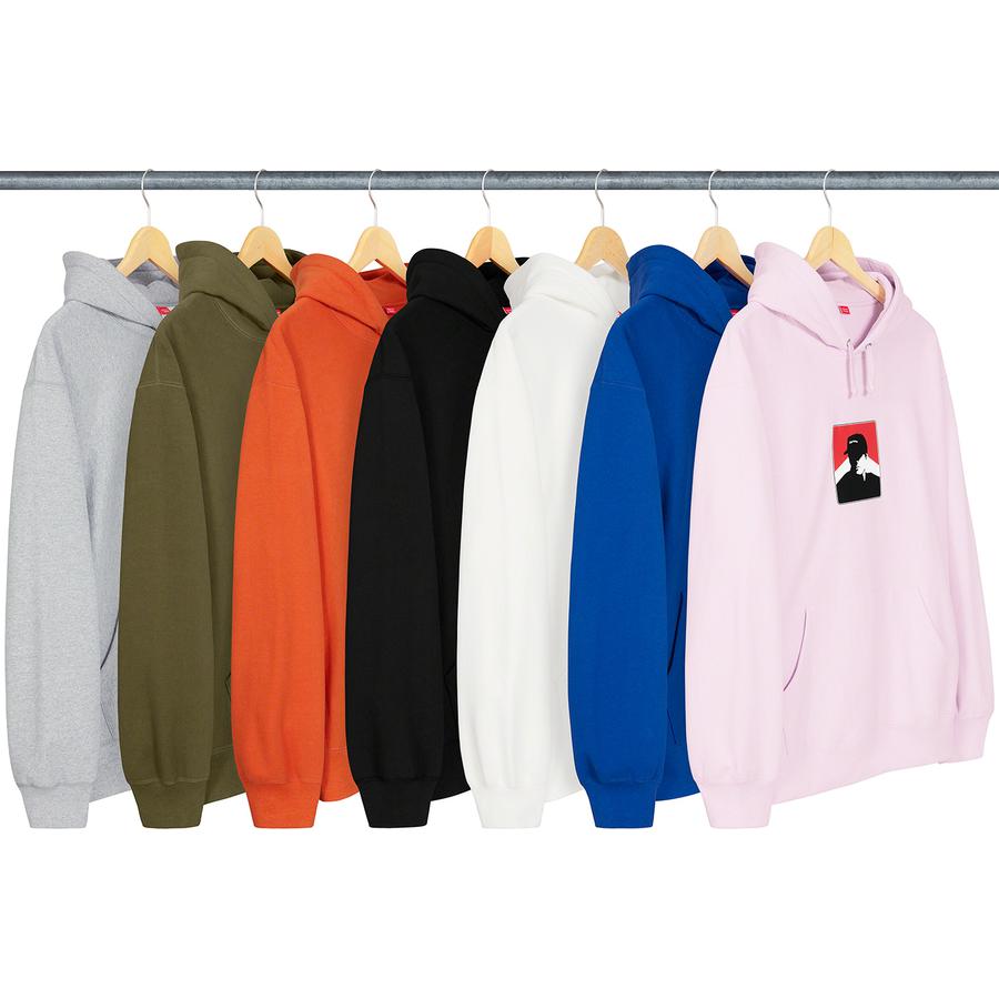 Details on Portrait Hooded Sweatshirt from fall winter
                                            2020 (Price is $158)