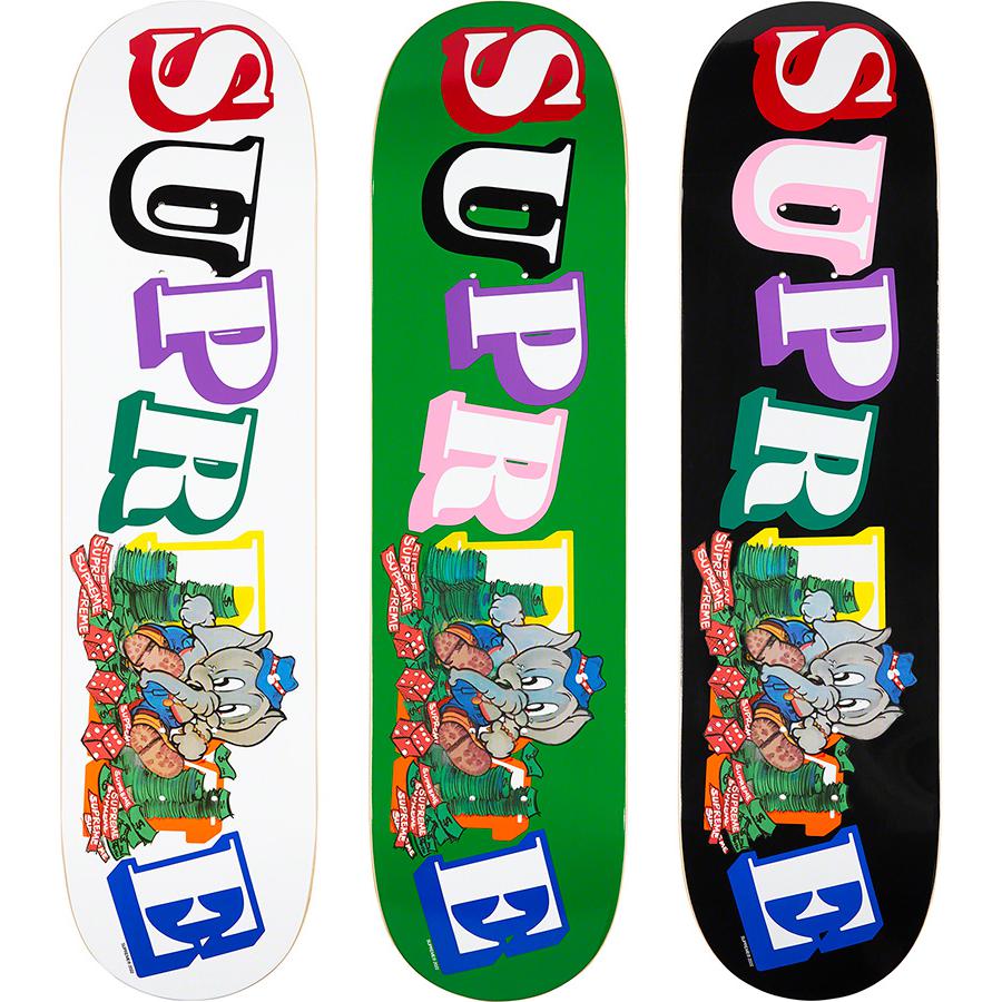 Details on Elephant Skateboard from fall winter
                                            2022 (Price is $58)