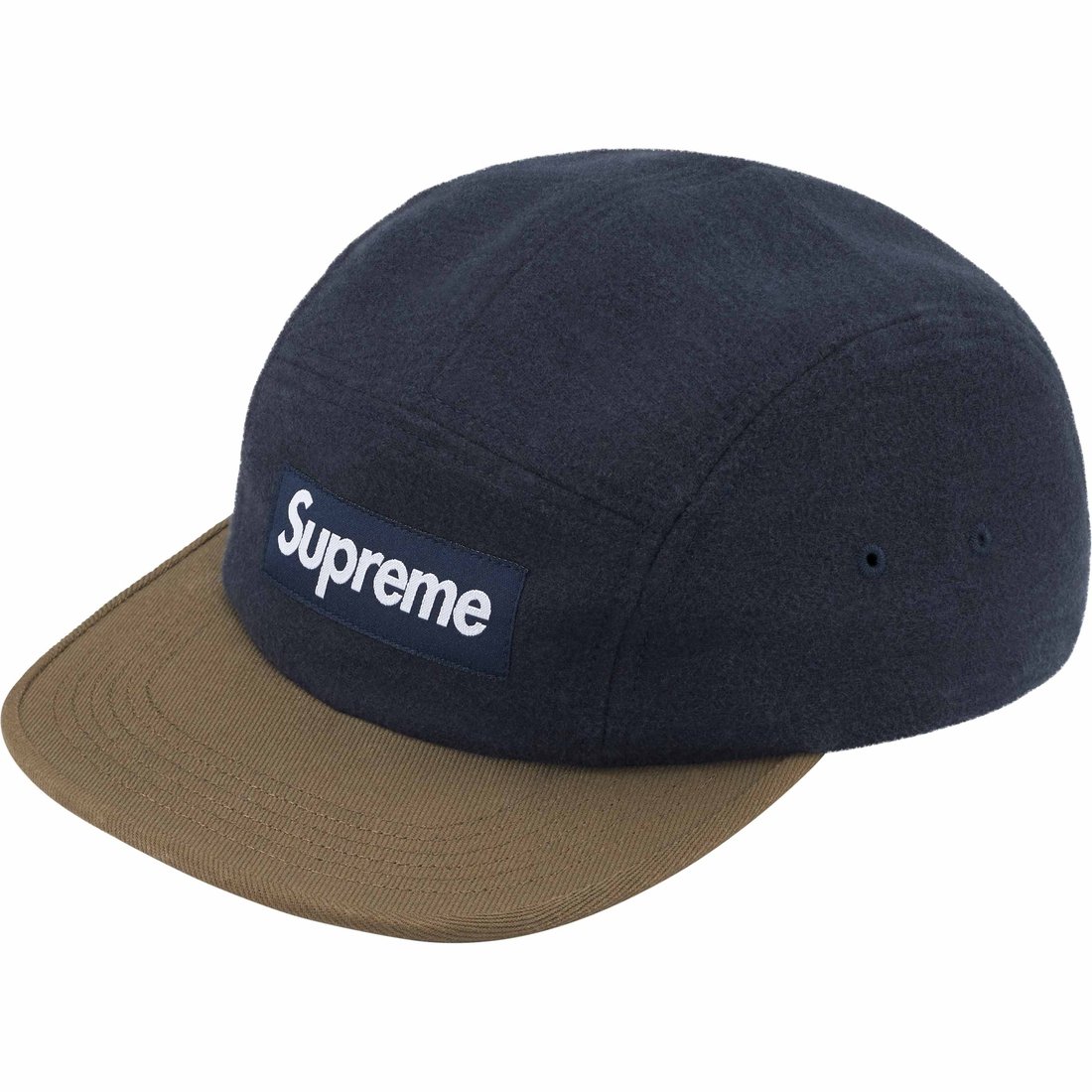 Details on 2-Tone Camp Cap Navy from fall winter
                                                    2023 (Price is $48)
