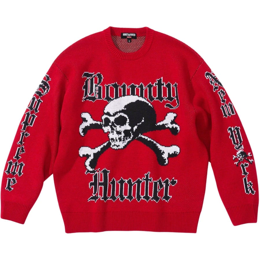Details on Supreme Bounty Hunter Sweater  from fall winter
                                                    2023 (Price is $168)