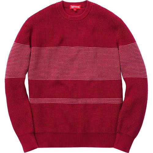 Details on Tonal Stripe Crewneck Sweater None from spring summer
                                                    2015