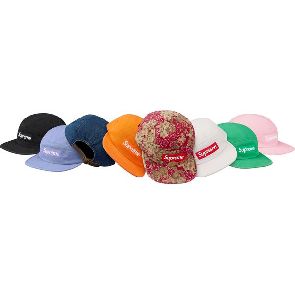 Supreme Washed Chino Twill Camp Cap for spring summer 18 season