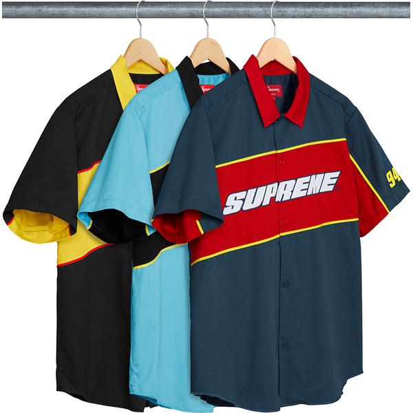 Supreme Color Blocked Work Shirt for spring summer 18 season