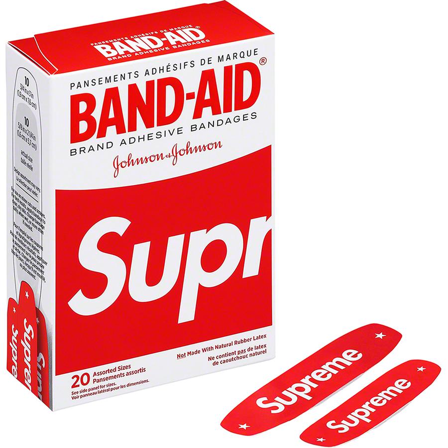 Details on Supreme BAND-AID from spring summer
                                            2019 (Price is $6)