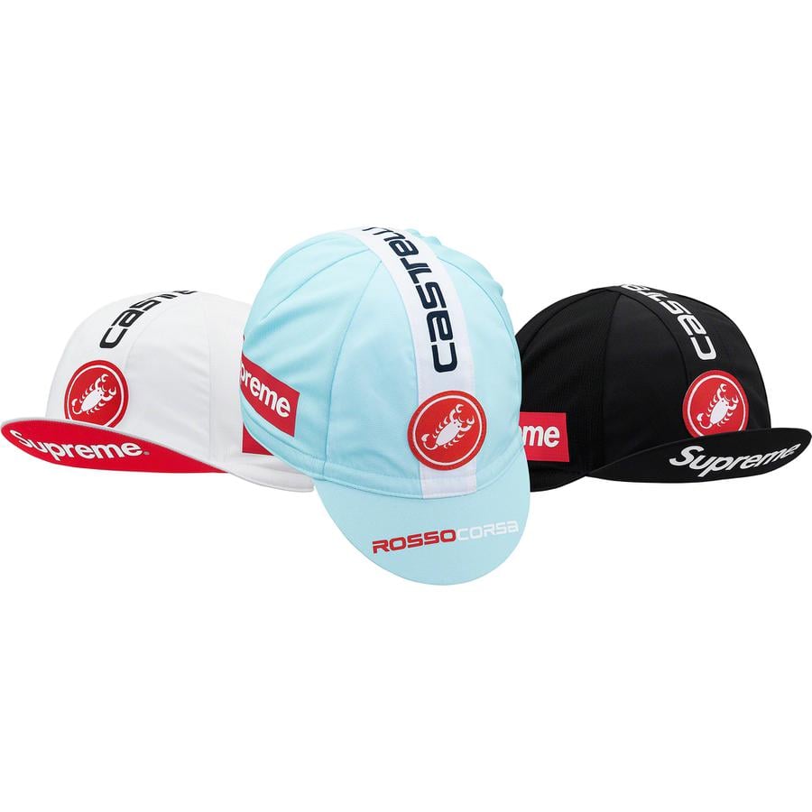 Details on Supreme Castelli Cycling Cap from spring summer
                                            2019 (Price is $32)