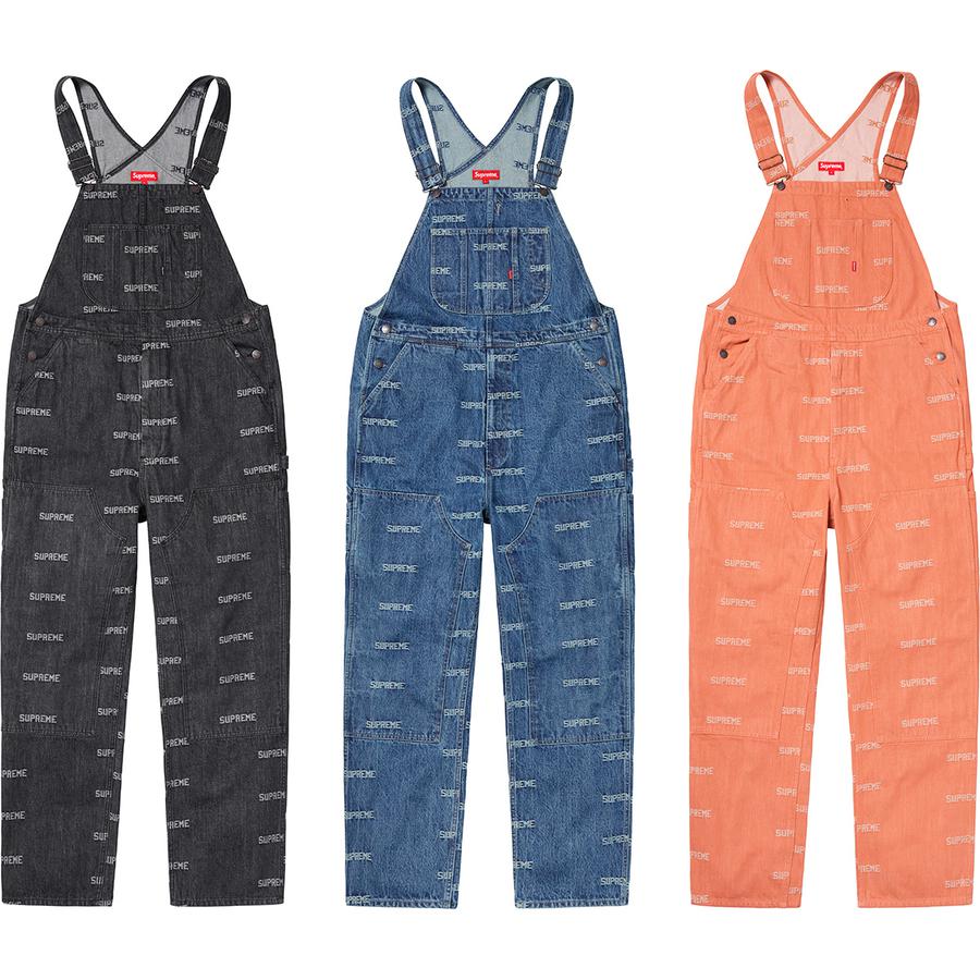 Details on Logo Denim Overalls from spring summer
                                            2019 (Price is $228)