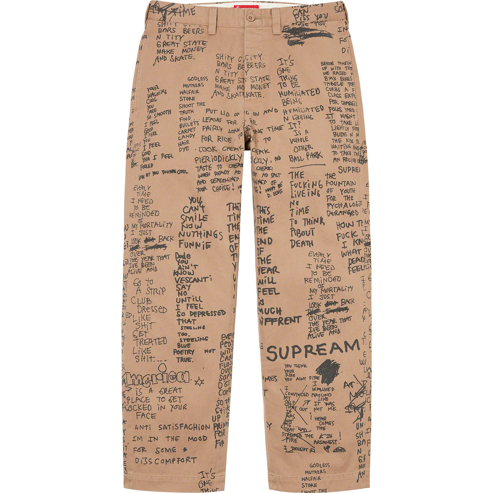 Details on Gonz Poems Chino Pant  from spring summer
                                                    2023 (Price is $168)