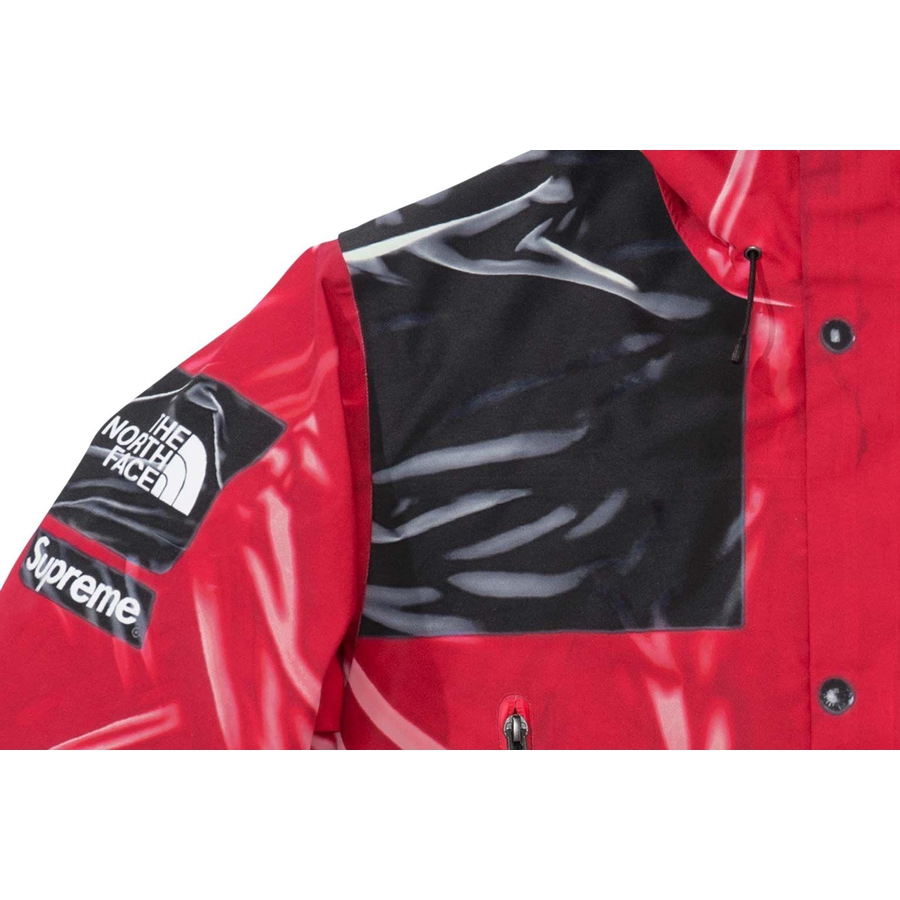 Details on Supreme The North Face Trompe L’oeil Printed Taped Seam Shell Jacket  from spring summer
                                                    2023 (Price is $398)
