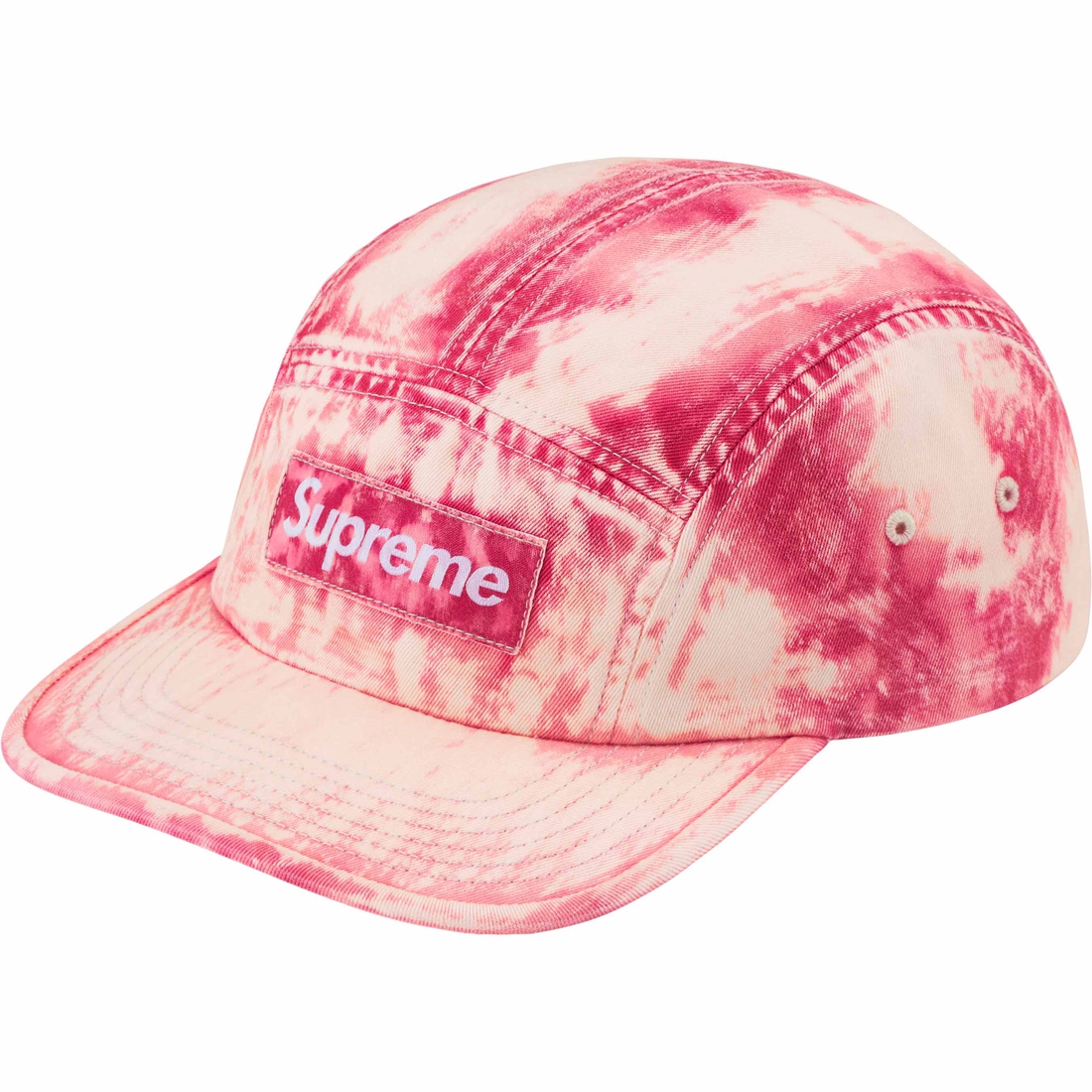 Details on Bleached Chino Camp Cap Red from spring summer
                                                    2024 (Price is $54)
