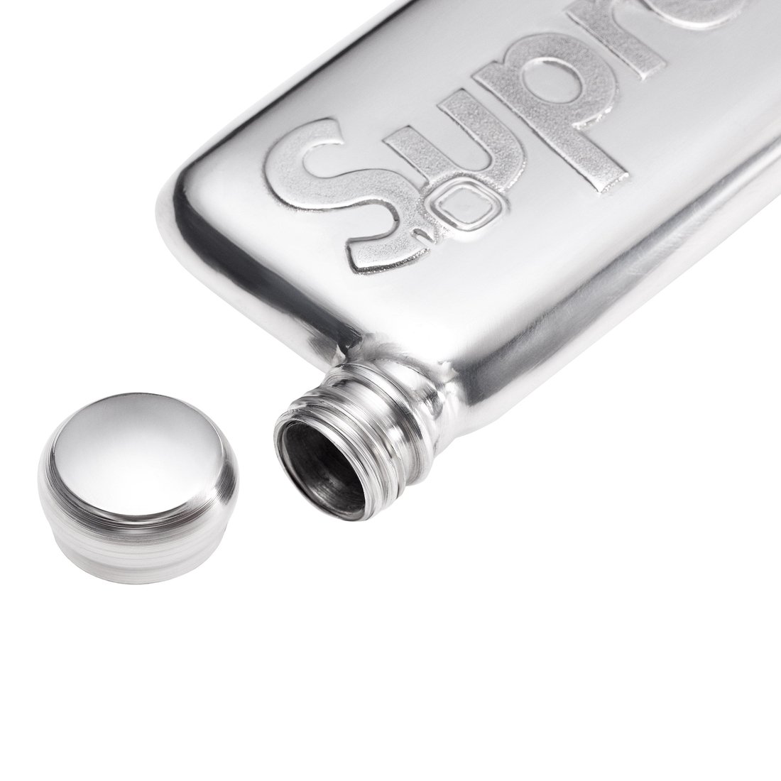 Details on Burner Phone Pewter Flask Silver from spring summer
                                                    2024 (Price is $118)
