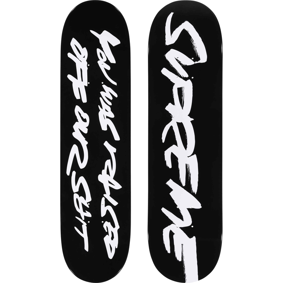Details on Futura Skateboard Black - 8.5" x 32.25" from spring summer
                                                    2024 (Price is $60)