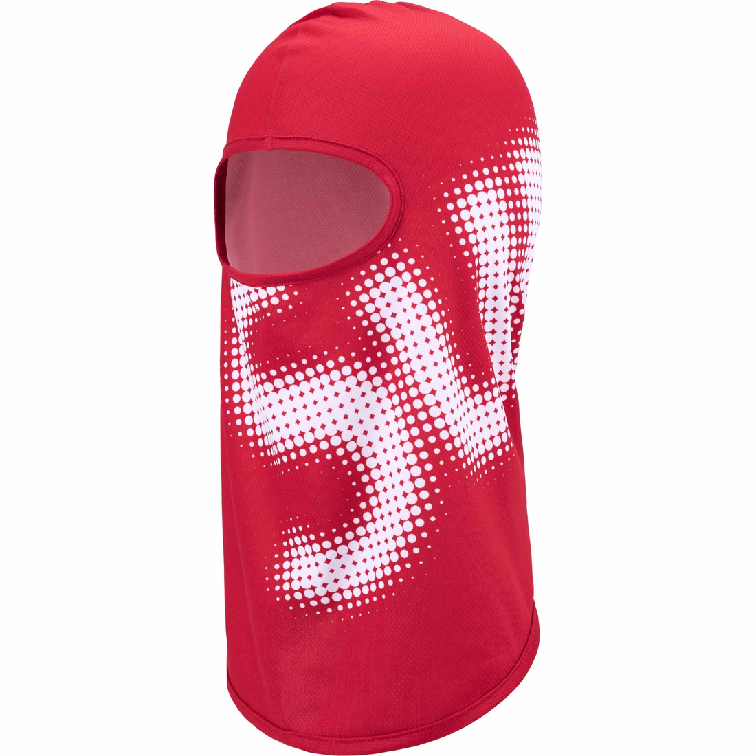Details on Halftone Lightweight Balaclava Red from spring summer
                                                    2024 (Price is $28)