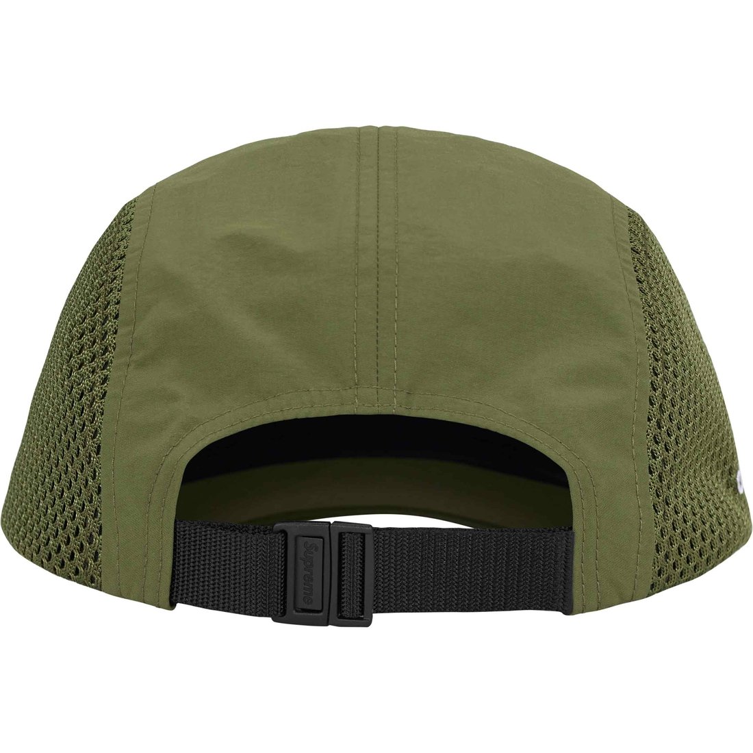 Details on Mesh Side Panel Camp Cap Olive from spring summer
                                                    2024 (Price is $48)
