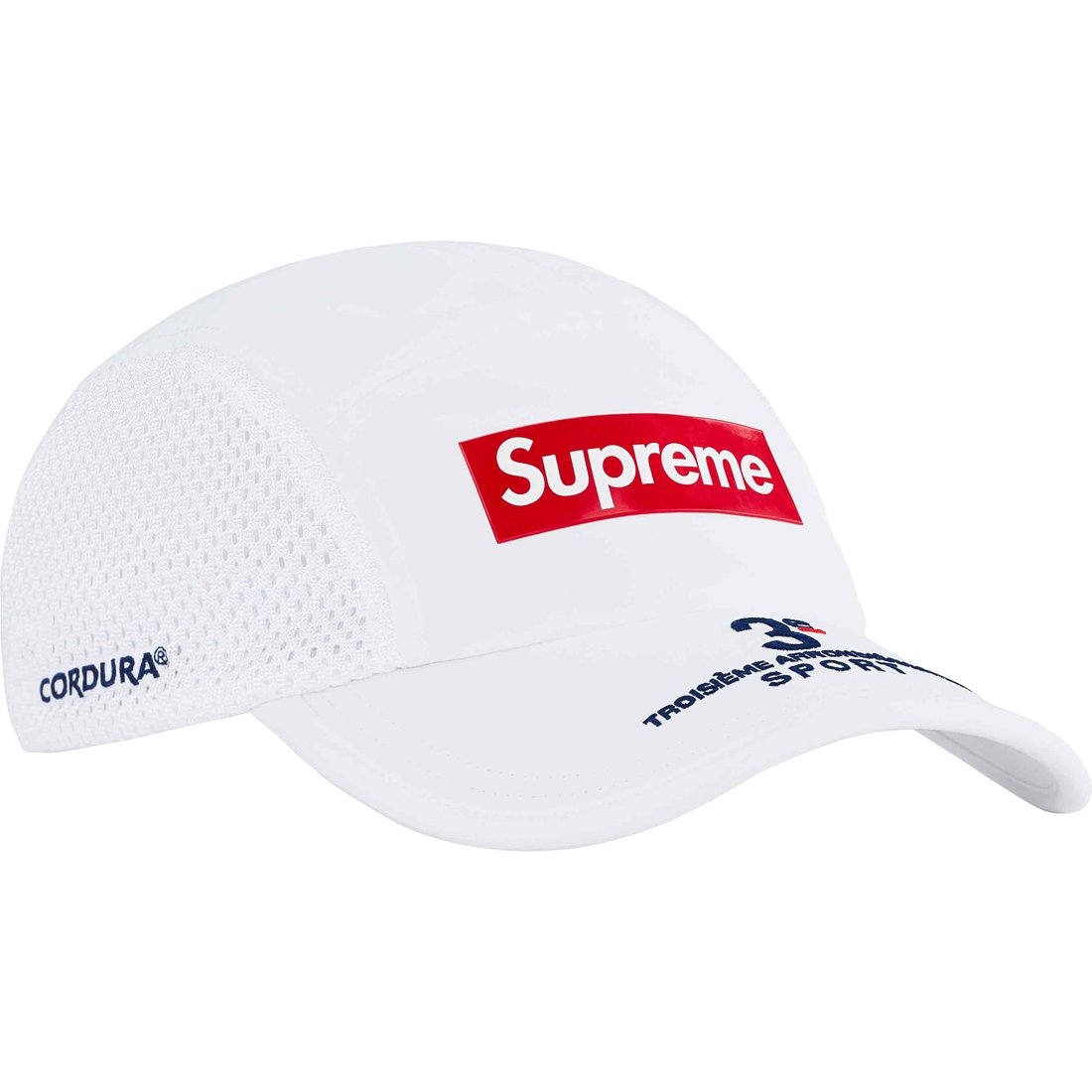 Details on Mesh Side Panel Camp Cap White from spring summer
                                                    2024 (Price is $48)