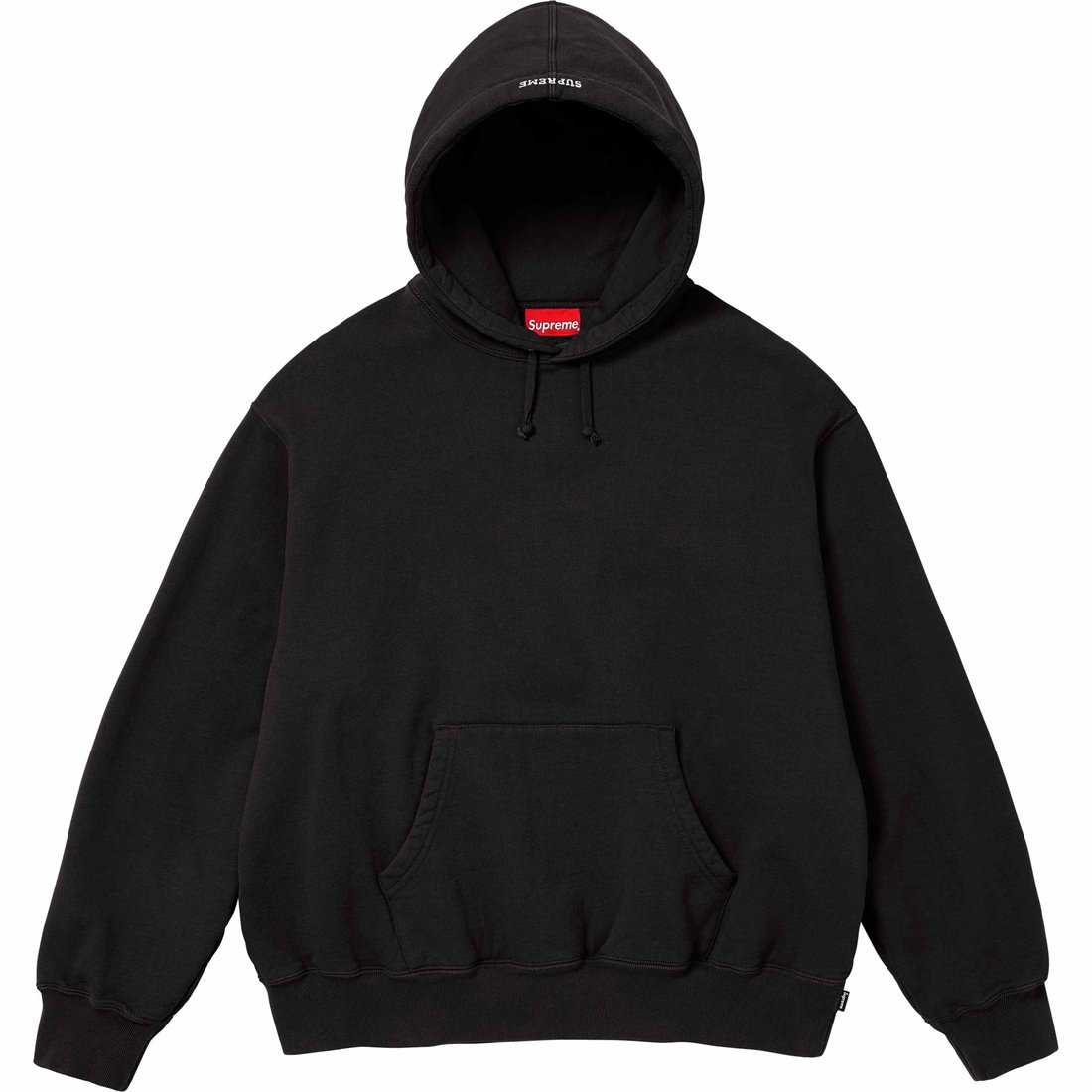 Details on Paint Hooded Sweatshirt Black from spring summer
                                                    2024 (Price is $168)