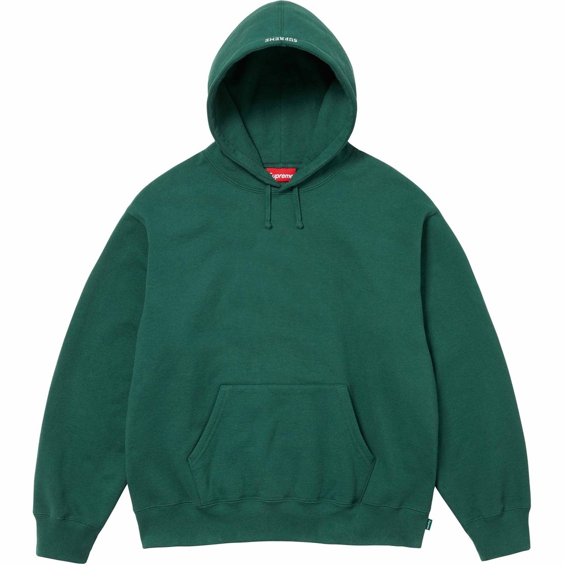 Details on Paint Hooded Sweatshirt Dark Green from spring summer
                                                    2024 (Price is $168)