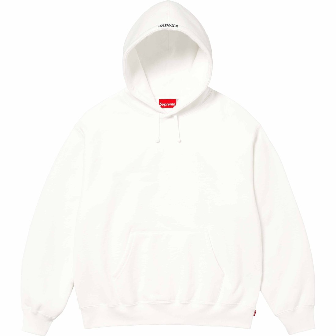 Details on Paint Hooded Sweatshirt White from spring summer
                                                    2024 (Price is $168)
