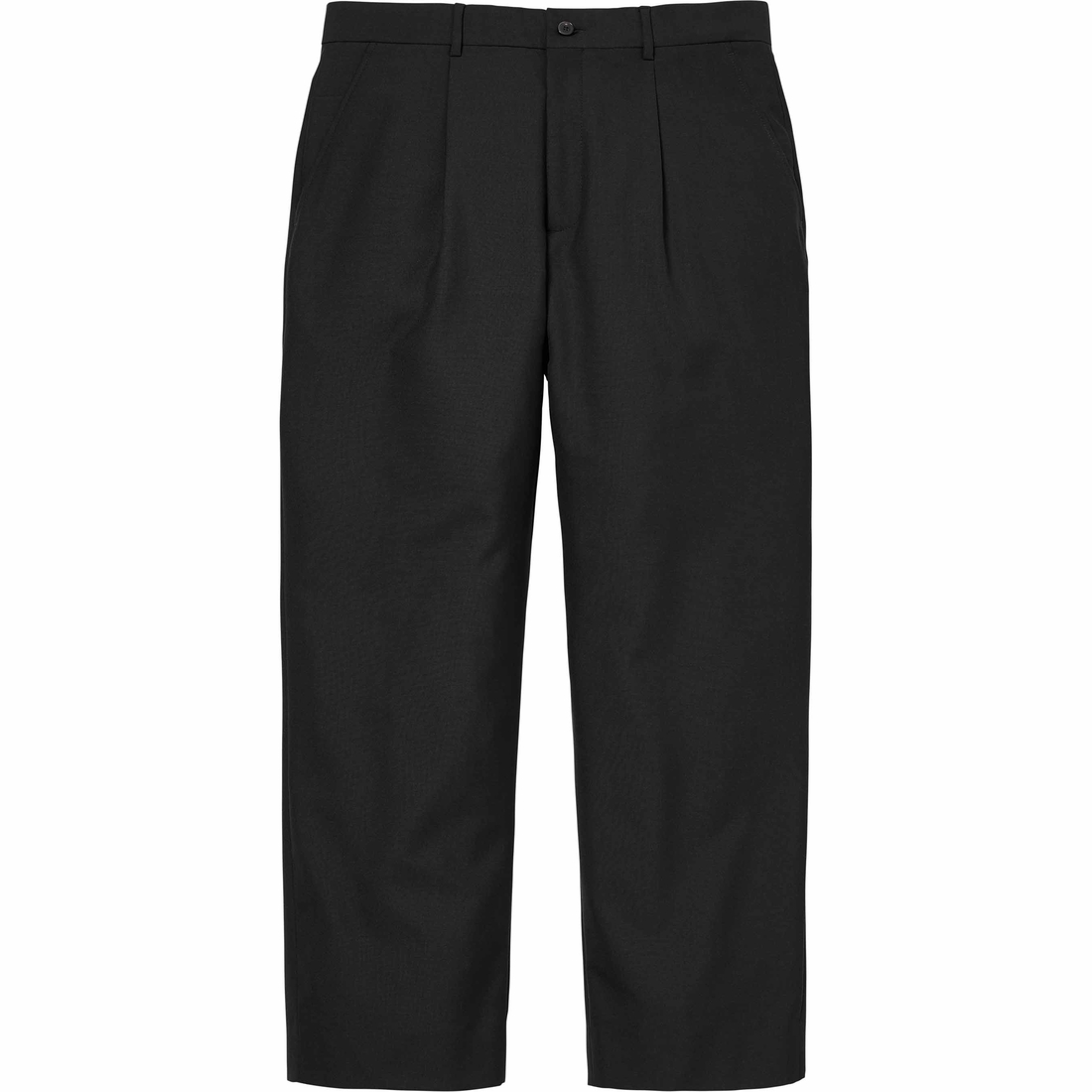 Details on Pleated Trouser Black from spring summer
                                                    2024 (Price is $168)
