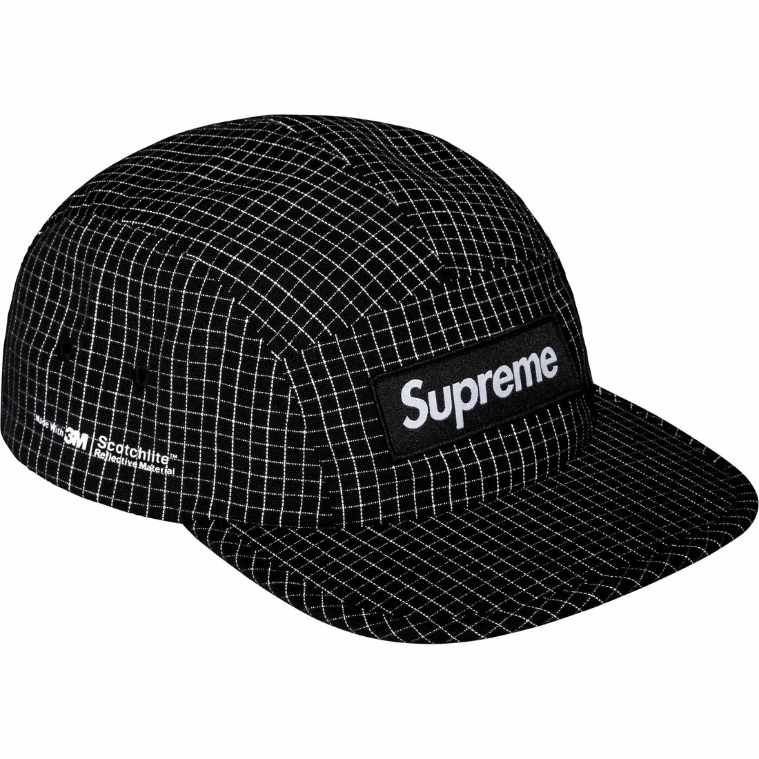 Details on Reflective Ripstop Camp Cap Black from spring summer
                                                    2024 (Price is $48)