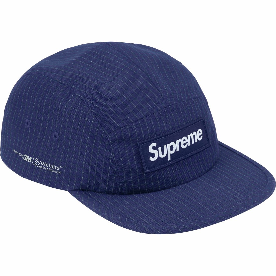 Details on Reflective Ripstop Camp Cap Navy from spring summer
                                                    2024 (Price is $48)