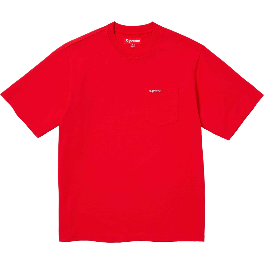 Details on S S Pocket Tee Red from spring summer
                                                    2024 (Price is $60)