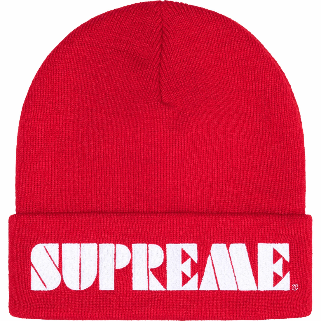 Details on Stencil Beanie Red from spring summer
                                                    2024 (Price is $40)