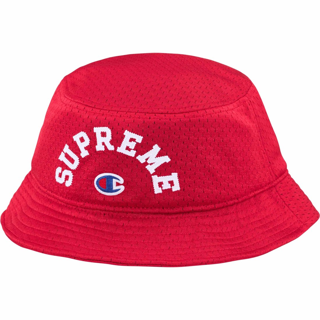 Details on Supreme Champion Mesh Crusher Red from spring summer
                                                    2024 (Price is $48)