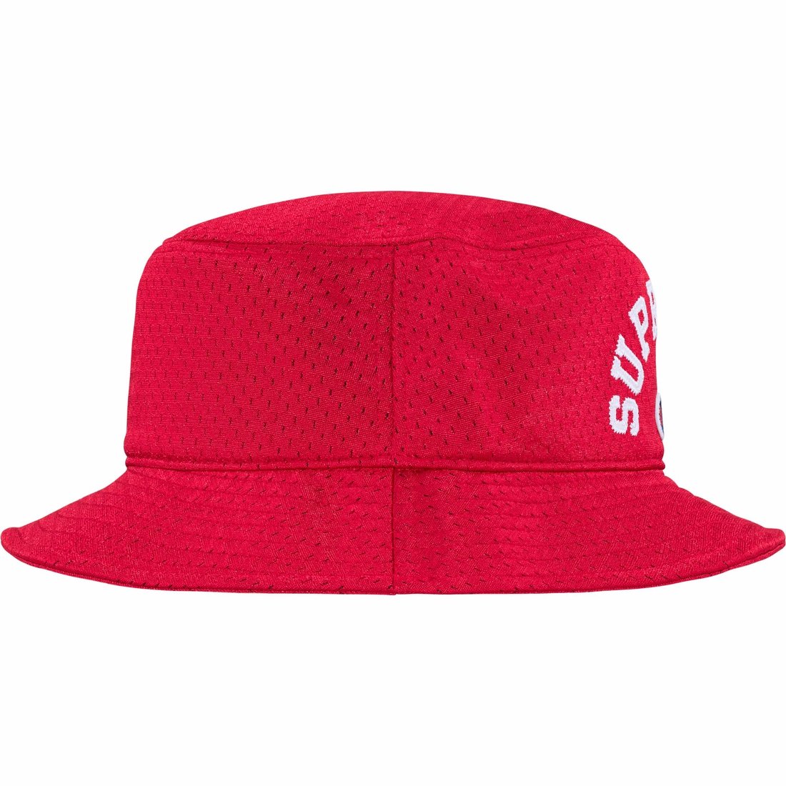 Details on Supreme Champion Mesh Crusher Red from spring summer
                                                    2024 (Price is $48)