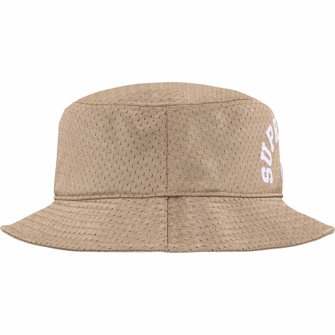Details on Supreme Champion Mesh Crusher Tan from spring summer
                                                    2024 (Price is $48)