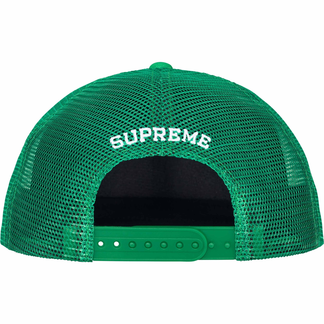 Details on Supreme Toy Machine Mesh Back 5-Panel Green from spring summer
                                                    2024 (Price is $48)