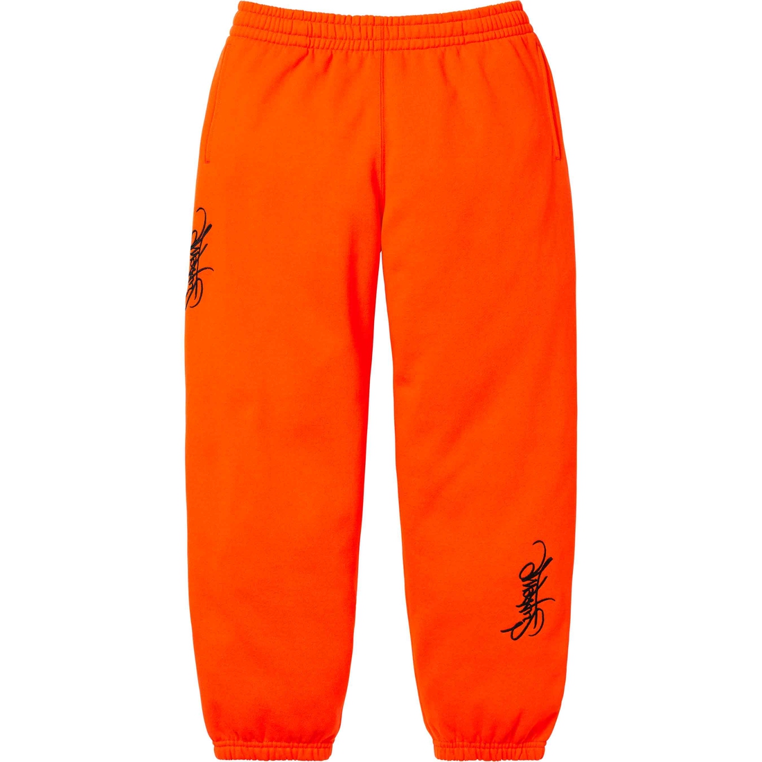 Details on Tag Sweatpant Bright Orange from spring summer
                                                    2024 (Price is $148)