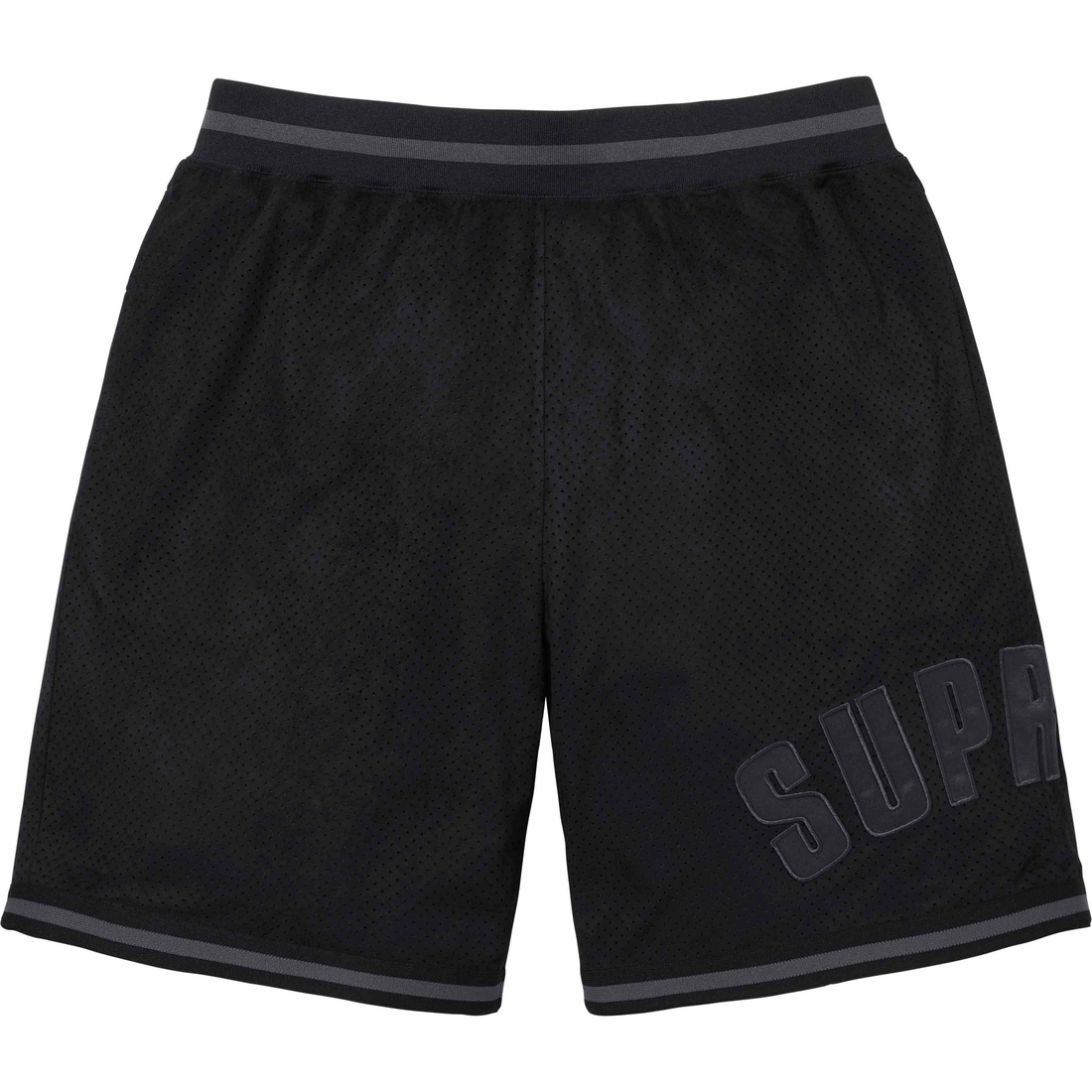 Details on Ultrasuede Mesh Short Black from spring summer
                                                    2024 (Price is $110)
