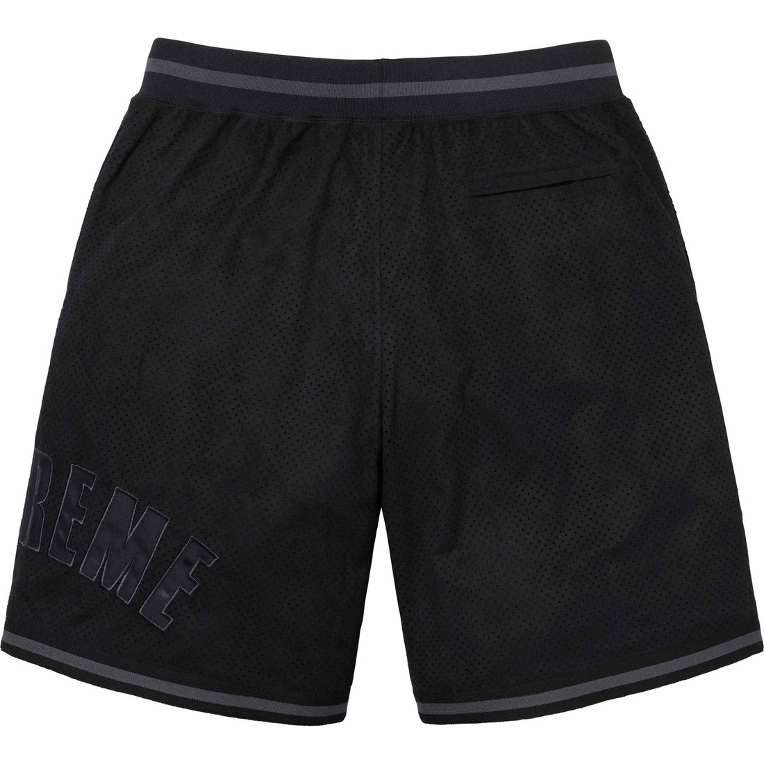 Details on Ultrasuede Mesh Short Black from spring summer
                                                    2024 (Price is $110)