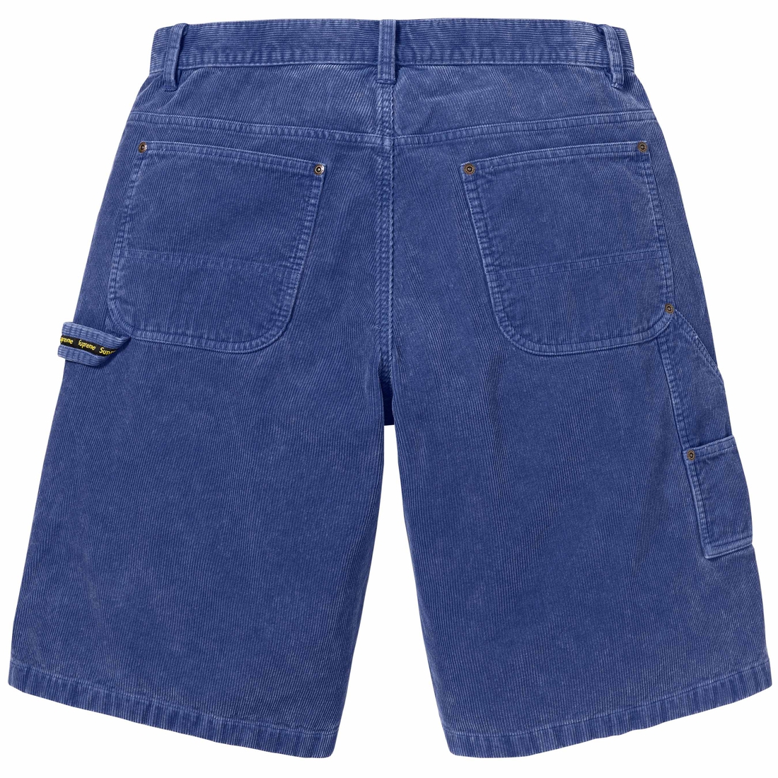 Details on Washed Corduroy Double Knee Painter Short Blue from spring summer
                                                    2024 (Price is $128)