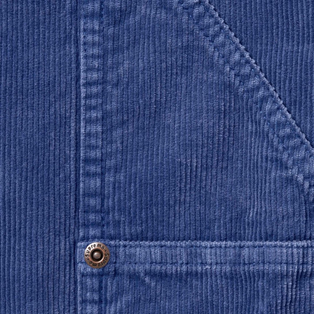 Details on Washed Corduroy Double Knee Painter Short Blue from spring summer
                                                    2024 (Price is $128)