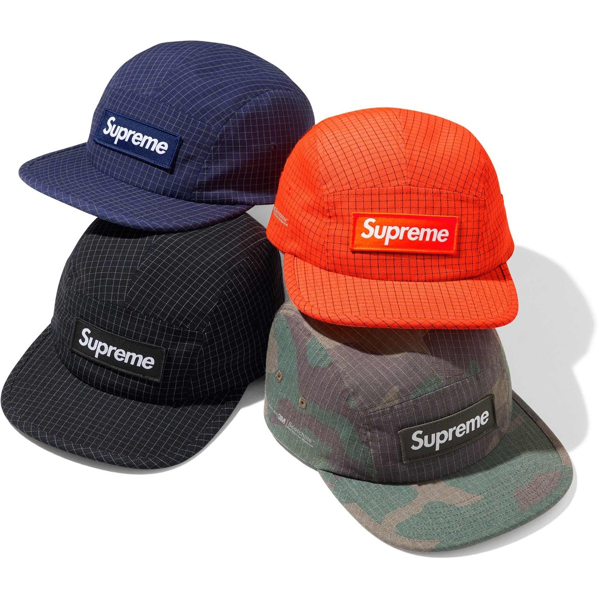 Details on Reflective Ripstop Camp Cap from spring summer
                                            2024 (Price is $48)