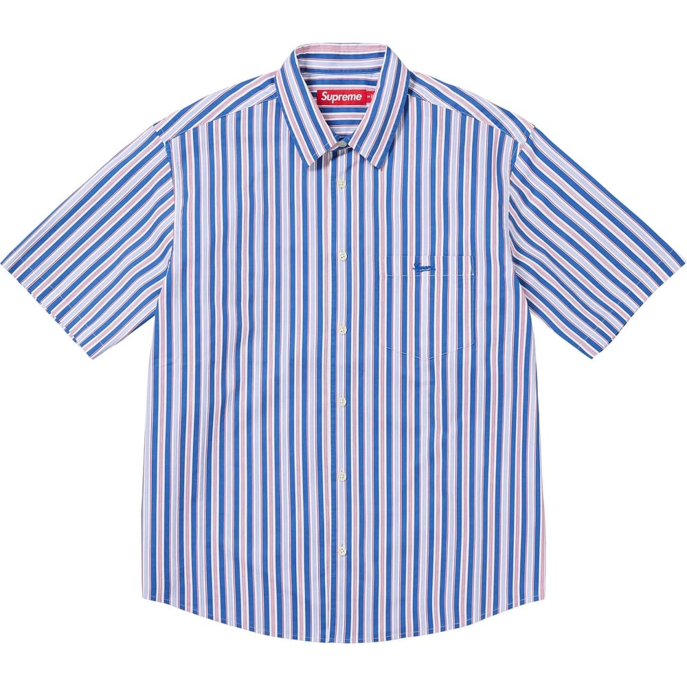 Details on Loose Fit Multi Stripe S S Shirt  from spring summer
                                                    2024 (Price is $128)