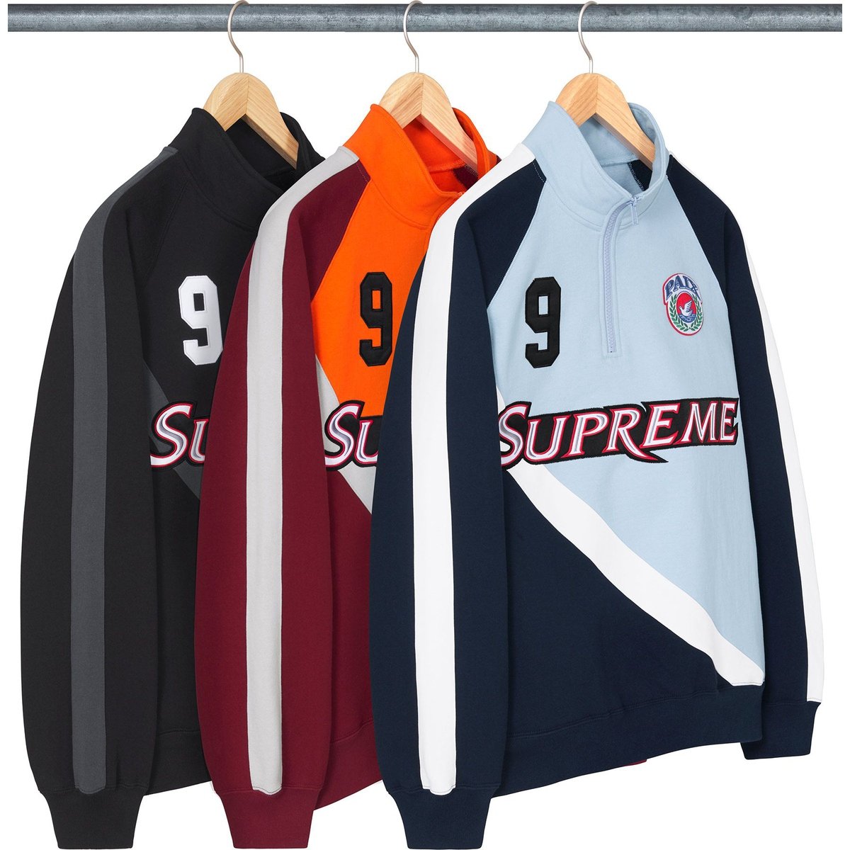 Details on Equipé Half Zip Sweatshirt from spring summer
                                            2024 (Price is $168)